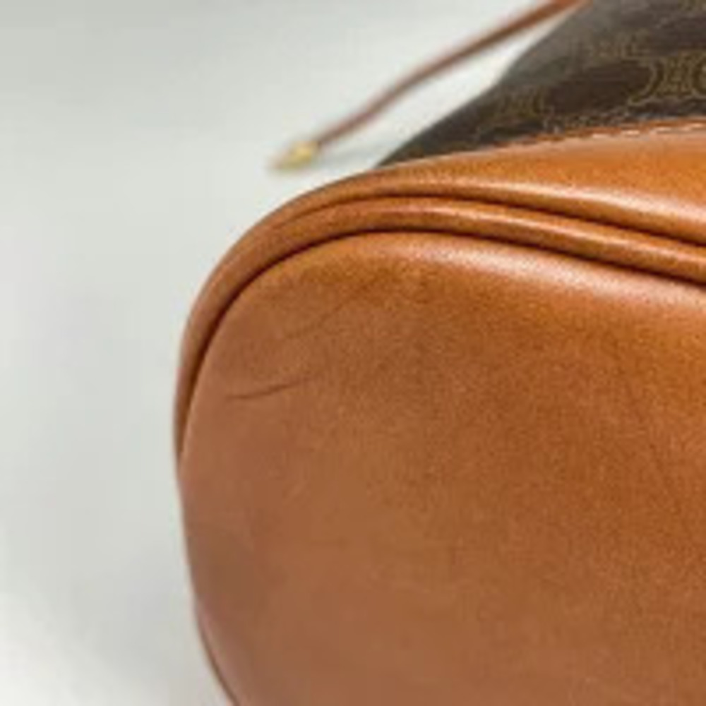 Celine bag Macadam canvas shoulder brown